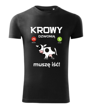 Krowy dzwonią muszę iść